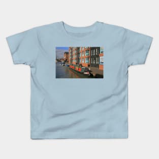 Narrow Boat, Gloucester Docks Kids T-Shirt